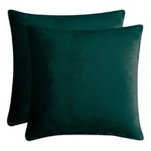 Berryl Teddy Sherpa Velvet European Pillowcases (Set of 2)